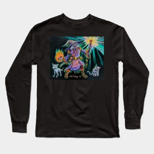 Cat Warlock Long Sleeve T-Shirt